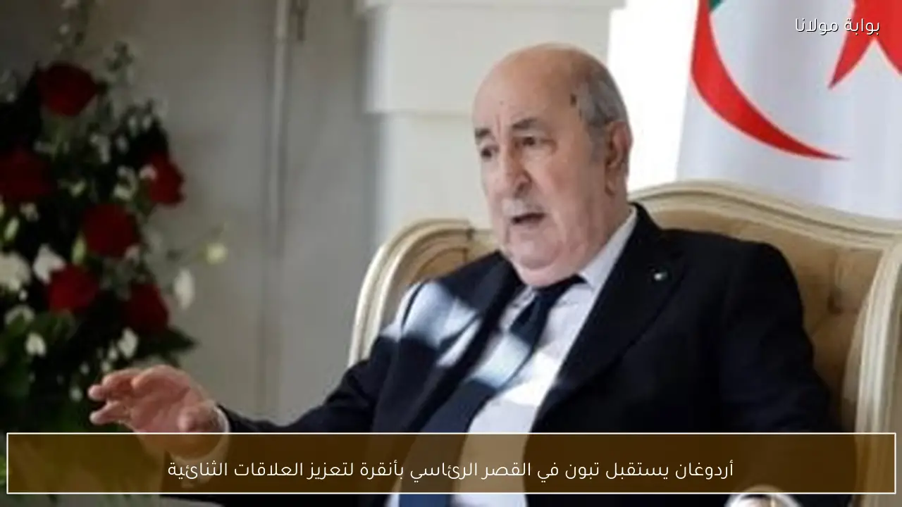 أردوغان يستقبل تبون في القصر الرئاسي بأنقرة لتعزيز العلاقات الثنائية