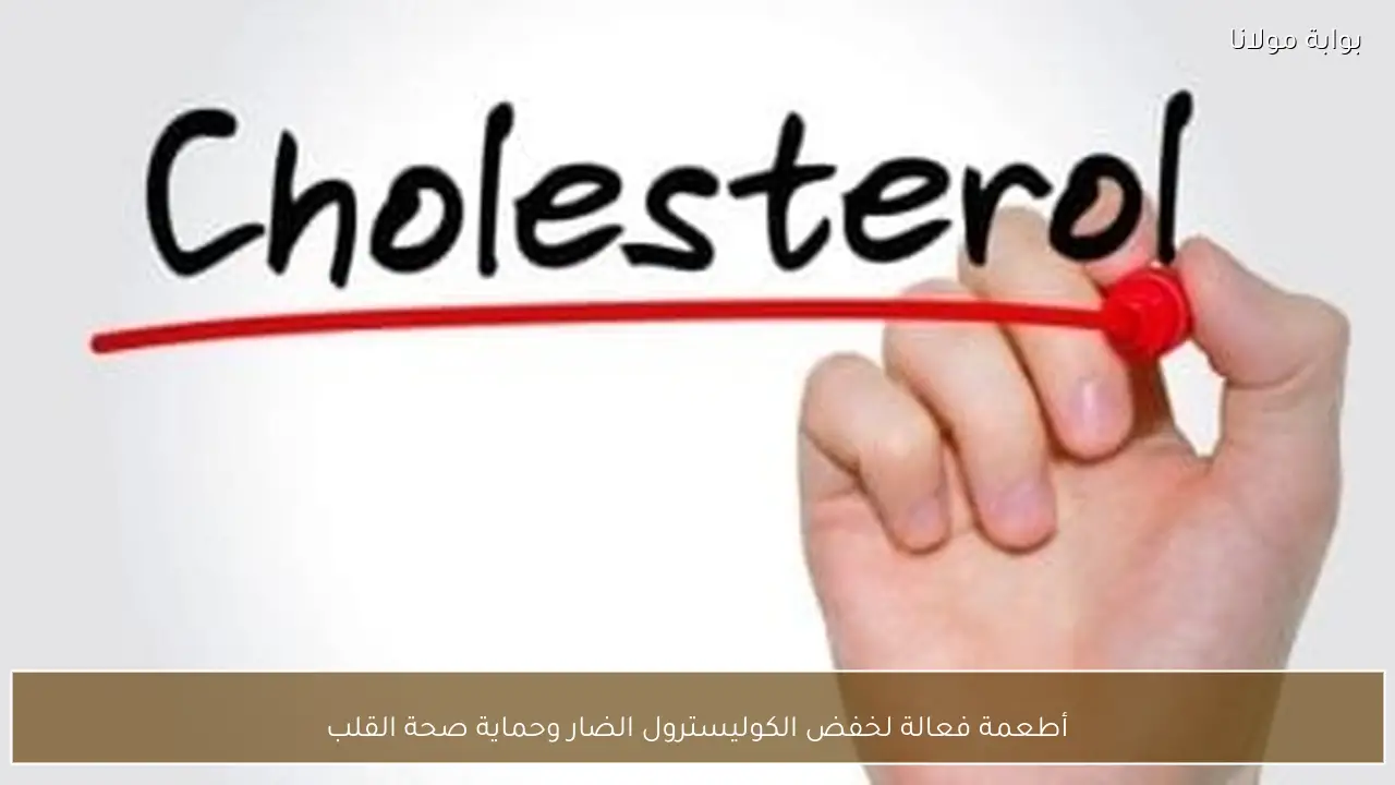 أطعمة فعالة لخفض الكوليسترول الضار وحماية صحة القلب
