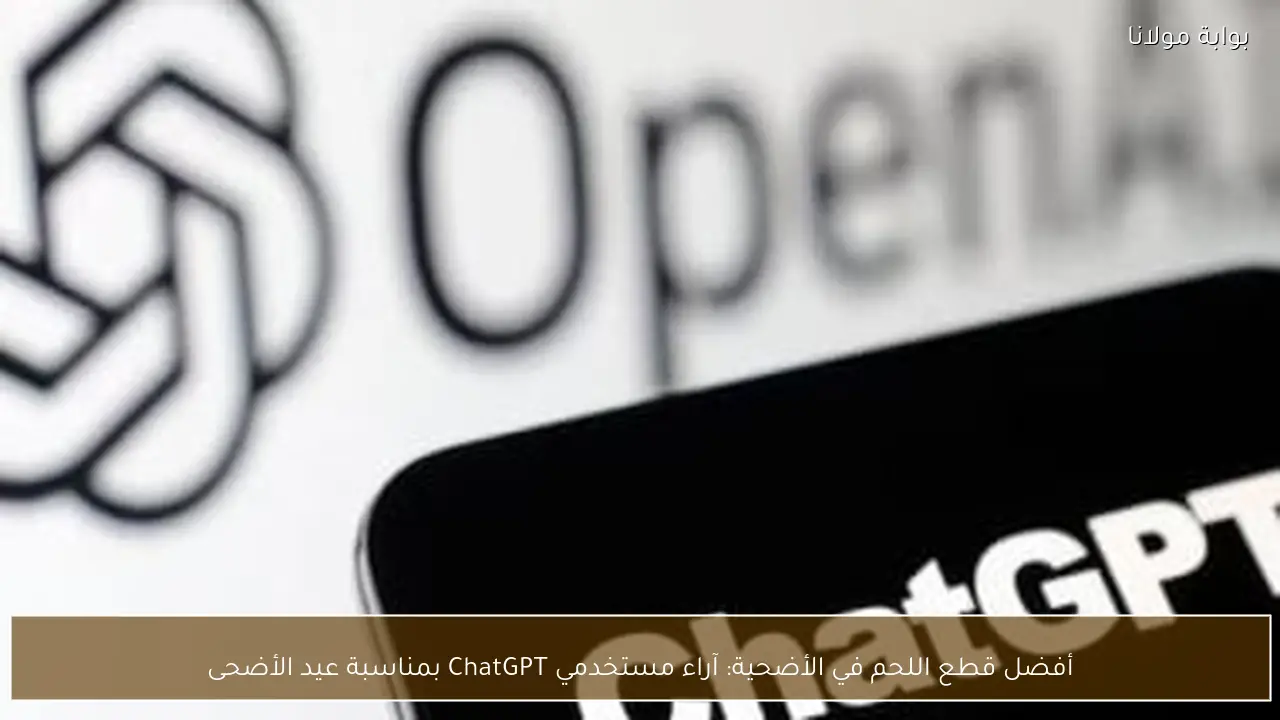 أفضل قطع اللحم في الأضحية: آراء مستخدمي ChatGPT بمناسبة عيد الأضحى