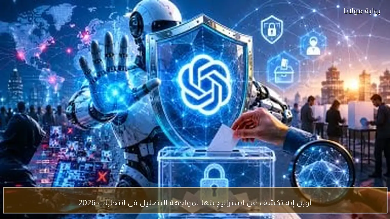 أوبن إيه تكشف عن استراتيجيتها لمواجهة التضليل في انتخابات 2026