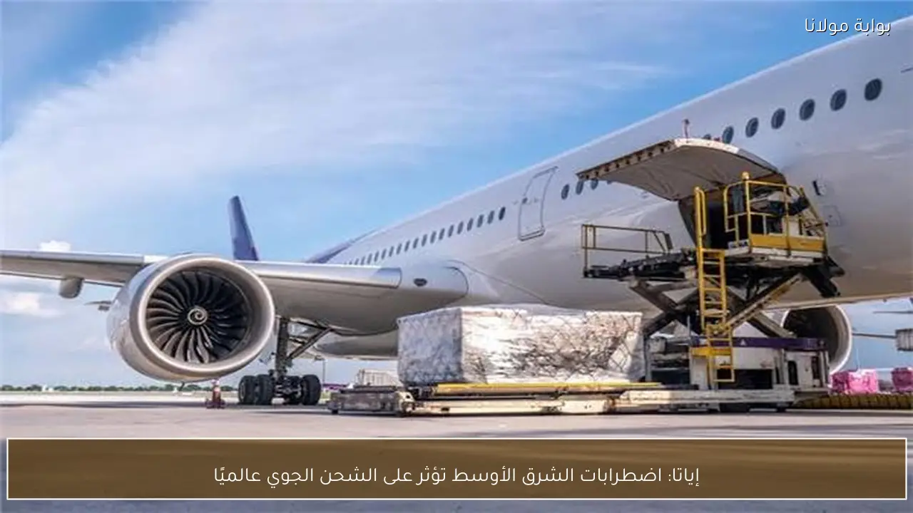 إياتا: اضطرابات الشرق الأوسط تؤثر على الشحن الجوي عالميًا