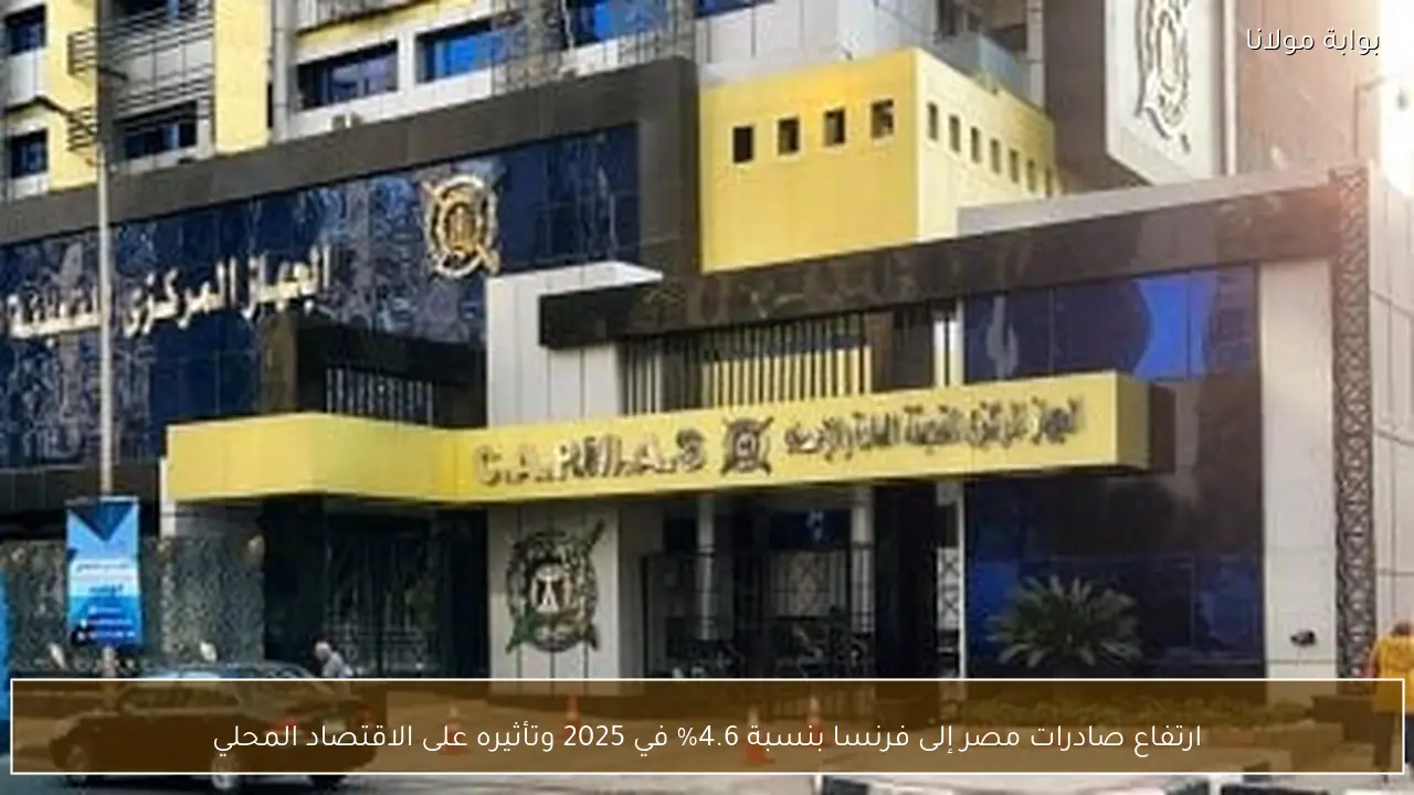 ارتفاع صادرات مصر إلى فرنسا بنسبة 4.6% في 2025 وتأثيره على الاقتصاد المحلي