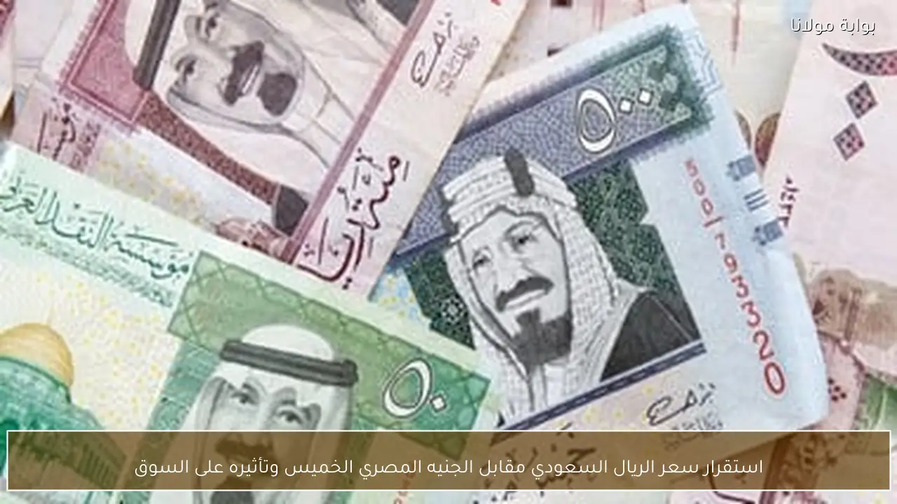 استقرار سعر الريال السعودي مقابل الجنيه المصري الخميس وتأثيره على السوق