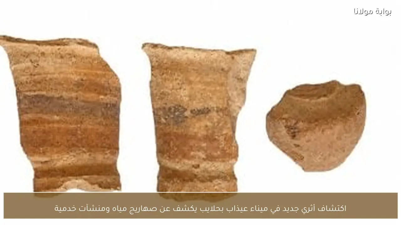 اكتشاف أثري جديد في ميناء عيذاب بحلايب يكشف عن صهاريج مياه ومنشآت خدمية