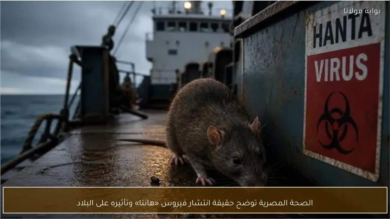 الصحة المصرية توضح حقيقة انتشار فيروس «هانتا» وتأثيره على البلاد