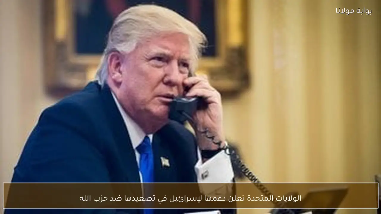 الولايات المتحدة تعلن دعمها لإسرائيل في تصعيدها ضد حزب الله