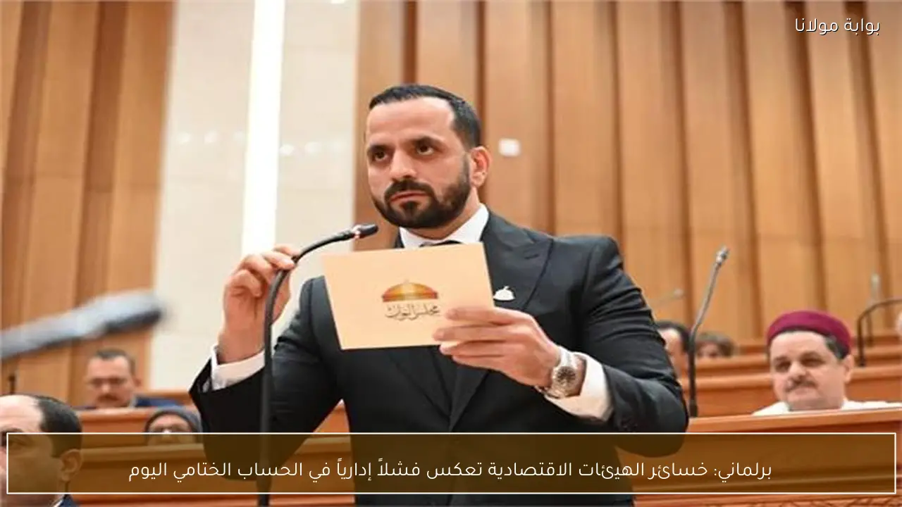 برلماني: خسائر الهيئات الاقتصادية تعكس فشلاً إدارياً في الحساب الختامي اليوم