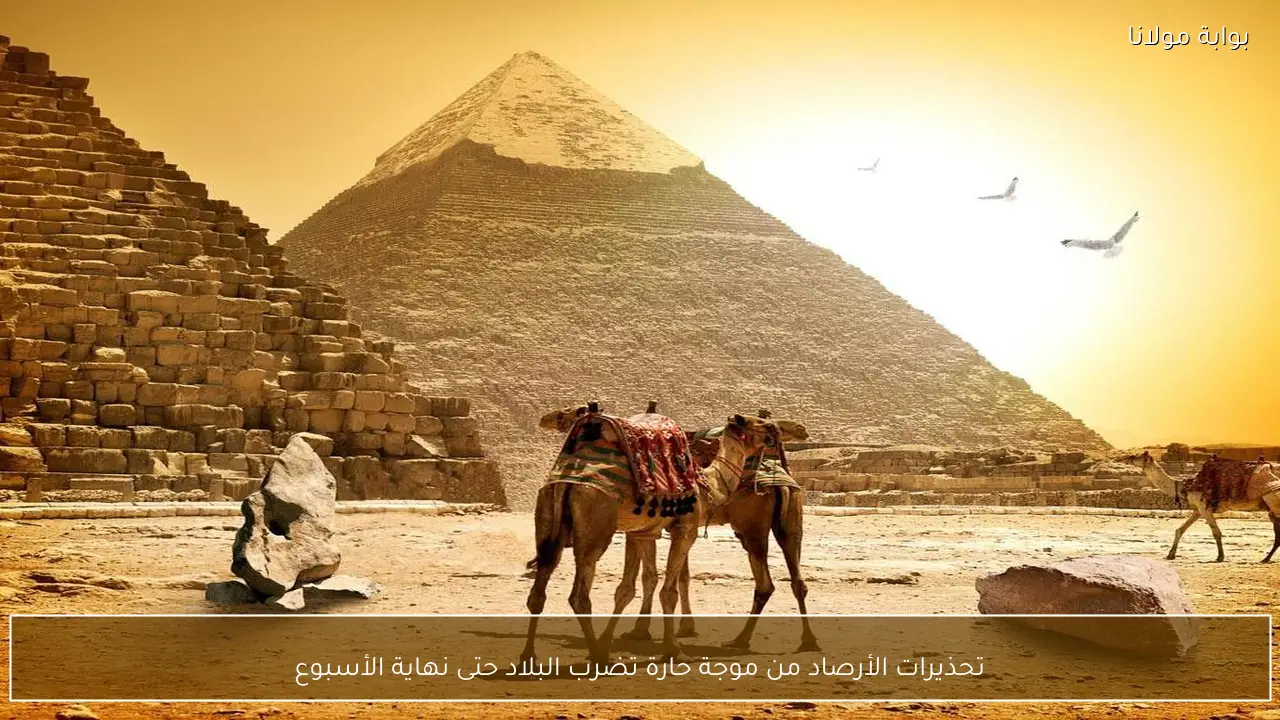 تحذيرات الأرصاد من موجة حارة تضرب البلاد حتى نهاية الأسبوع