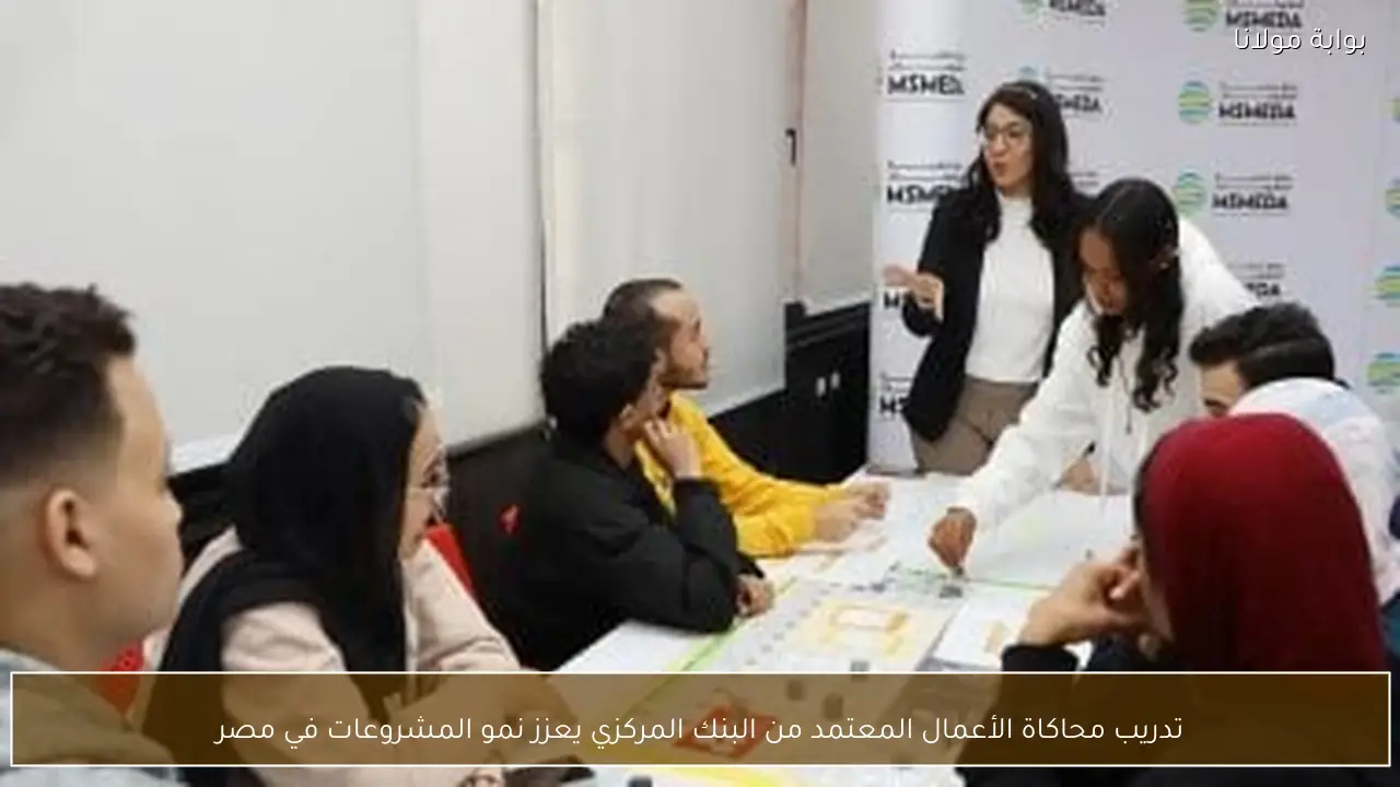 تدريب محاكاة الأعمال المعتمد من البنك المركزي يعزز نمو المشروعات في مصر