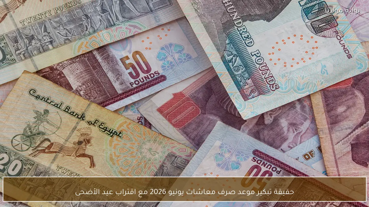 حقيقة تبكير موعد صرف معاشات يونيو 2026 مع اقتراب عيد الأضحى