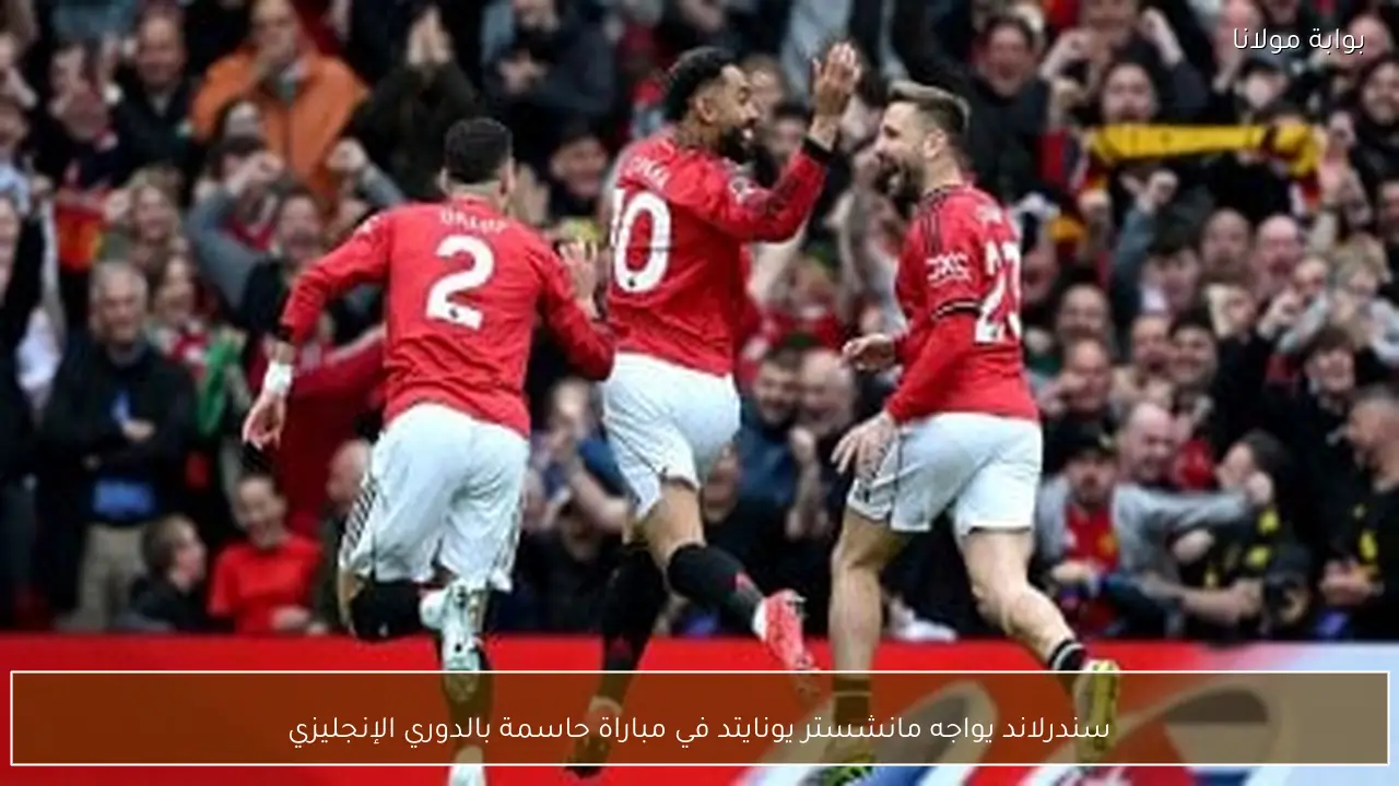 سندرلاند يواجه مانشستر يونايتد في مباراة حاسمة بالدوري الإنجليزي