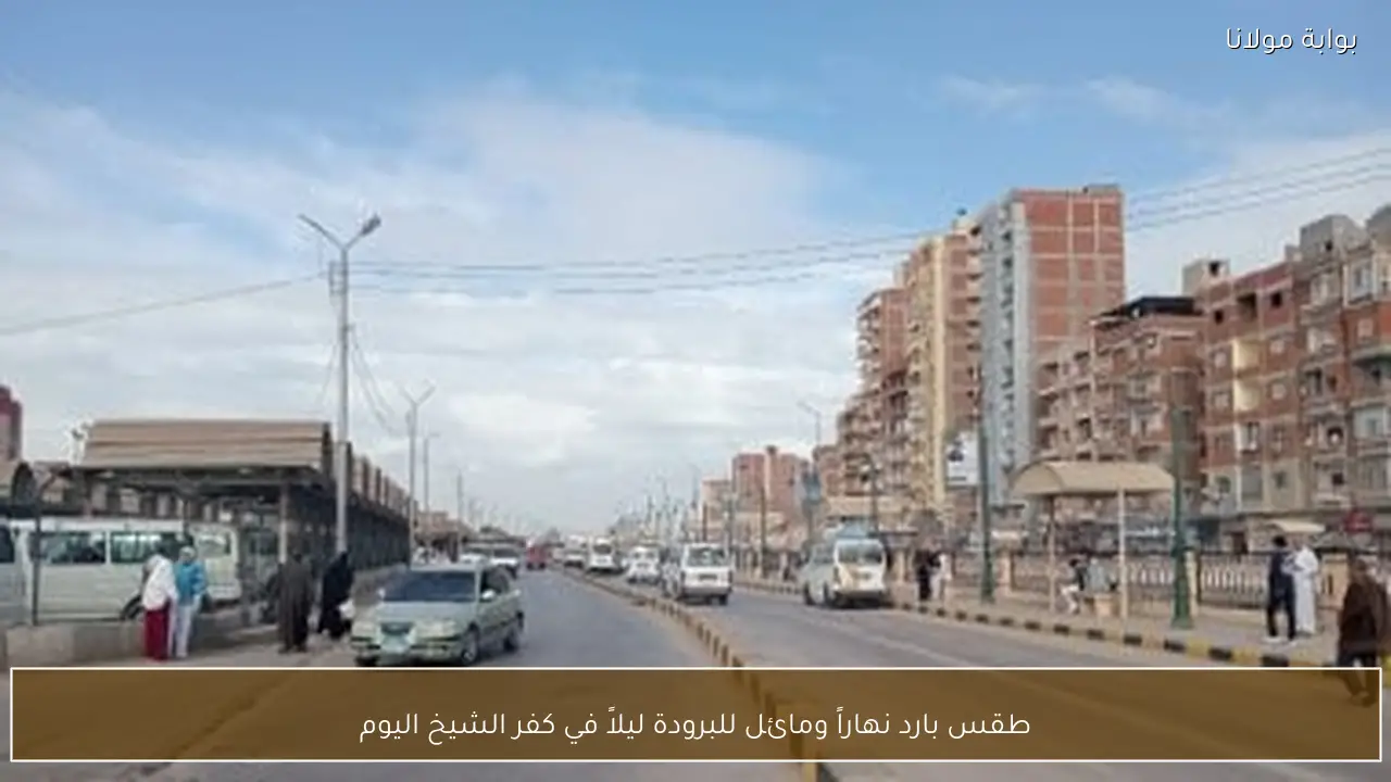طقس بارد نهاراً ومائل للبرودة ليلاً في كفر الشيخ اليوم