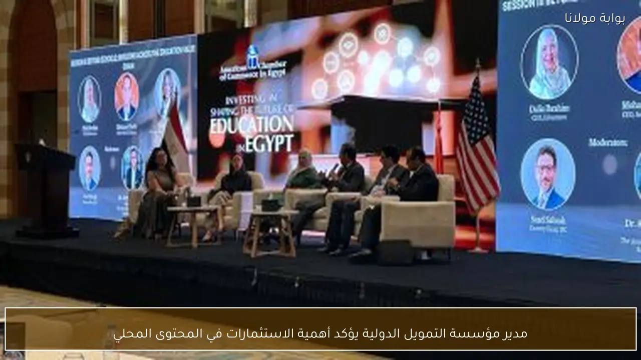 مدير مؤسسة التمويل الدولية يؤكد أهمية الاستثمارات في المحتوى المحلي