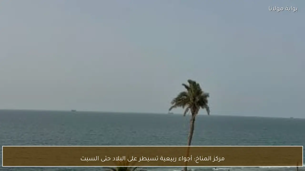 مركز المناخ: أجواء ربيعية تسيطر على البلاد حتى السبت