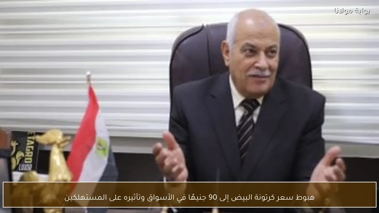هبوط سعر كرتونة البيض إلى 90 جنيهًا في الأسواق وتأثيره على المستهلكين