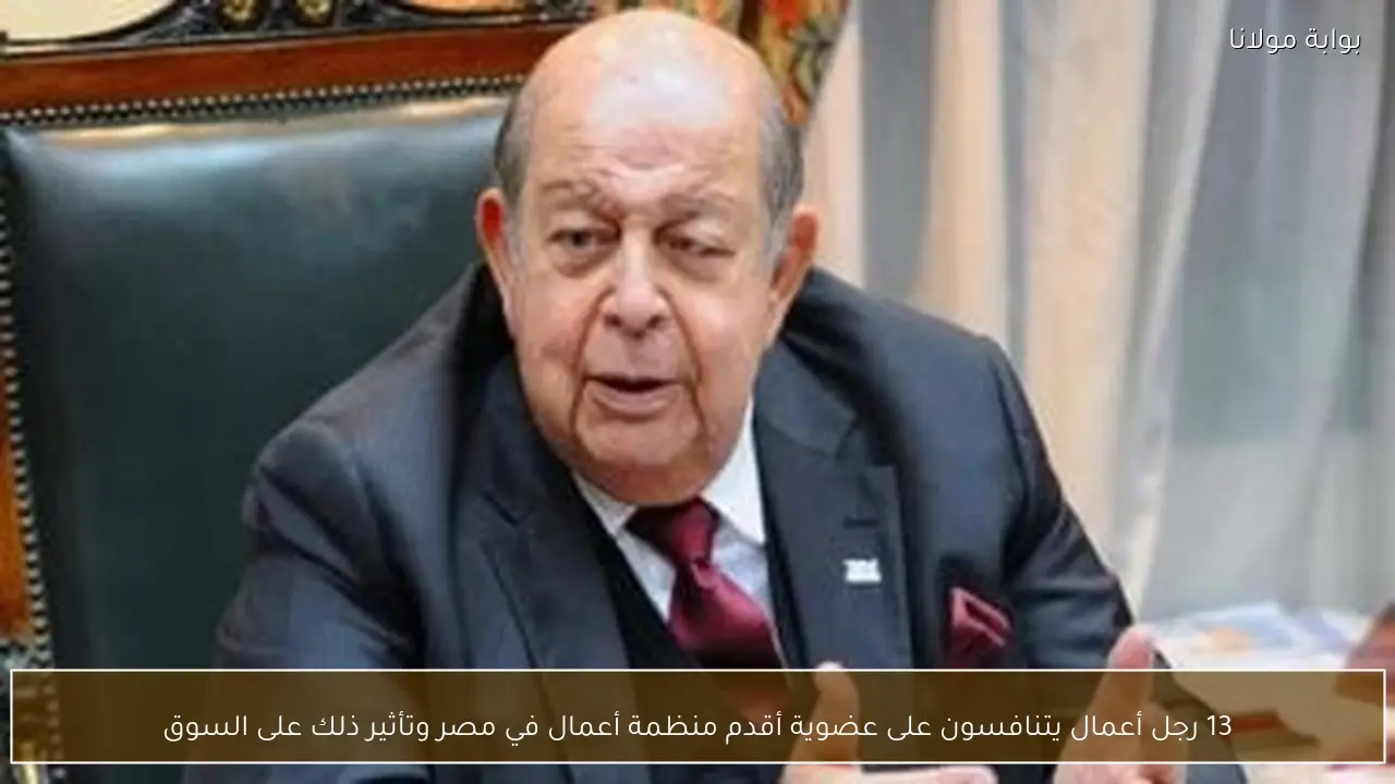 13 رجل أعمال يتنافسون على عضوية أقدم منظمة أعمال في مصر وتأثير ذلك على السوق