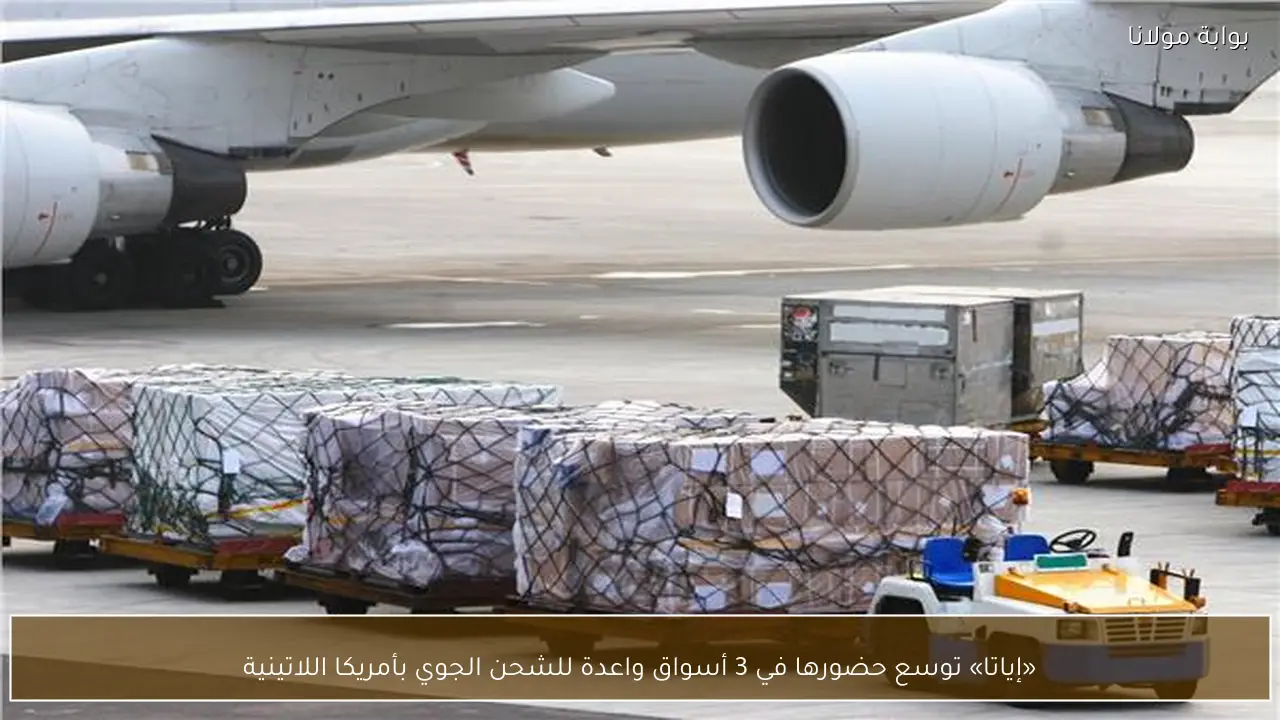 «إياتا» توسع حضورها في 3 أسواق واعدة للشحن الجوي بأمريكا اللاتينية