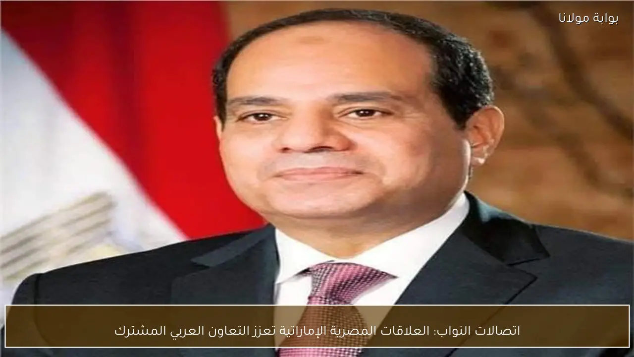 اتصالات النواب: العلاقات المصرية الإماراتية تعزز التعاون العربي المشترك
