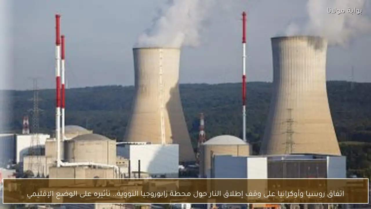اتفاق روسيا وأوكرانيا على وقف إطلاق النار حول محطة زابوروجيا النووية.. تأثيره على الوضع الإقليمي