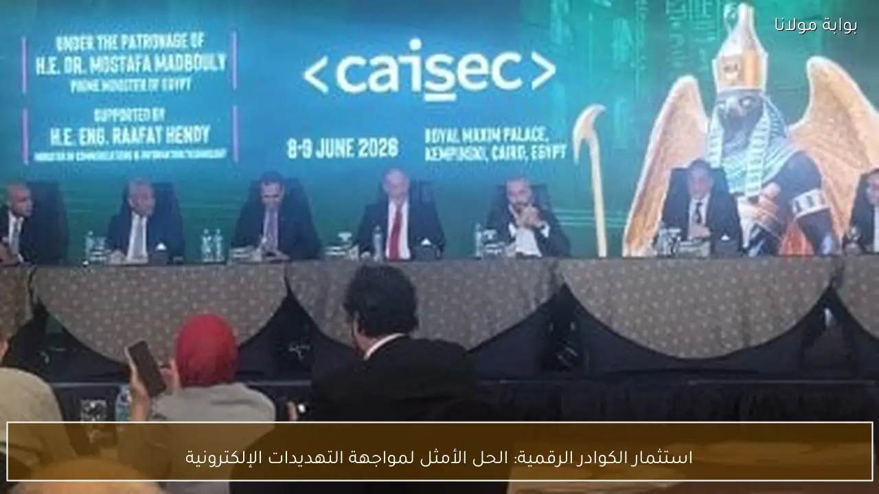 استثمار الكوادر الرقمية: الحل الأمثل لمواجهة التهديدات الإلكترونية