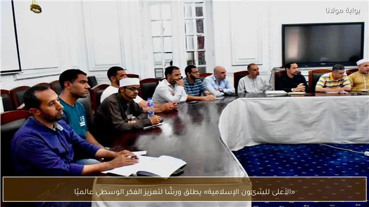 «الأعلى للشئون الإسلامية» يطلق ورشًا لتعزيز الفكر الوسطي عالميًا