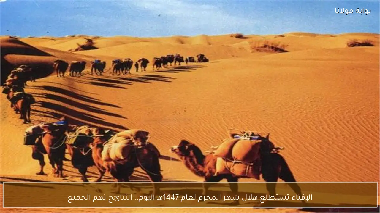 الإفتاء تستطلع هلال شهر المحرم لعام 1447هـ اليوم.. النتائج تهم الجميع