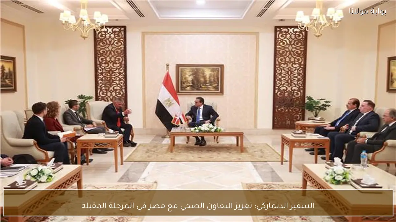 السفير الدنماركي: تعزيز التعاون الصحي مع مصر في المرحلة المقبلة