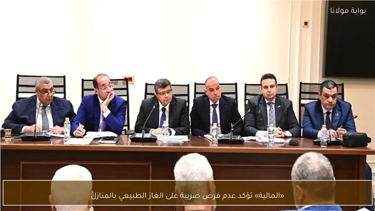 «المالية» تؤكد عدم فرض ضريبة على الغاز الطبيعي بالمنازل