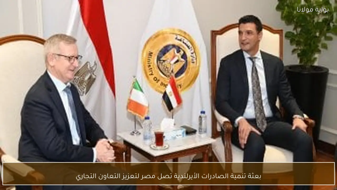 بعثة تنمية الصادرات الأيرلندية تصل مصر لتعزيز التعاون التجاري