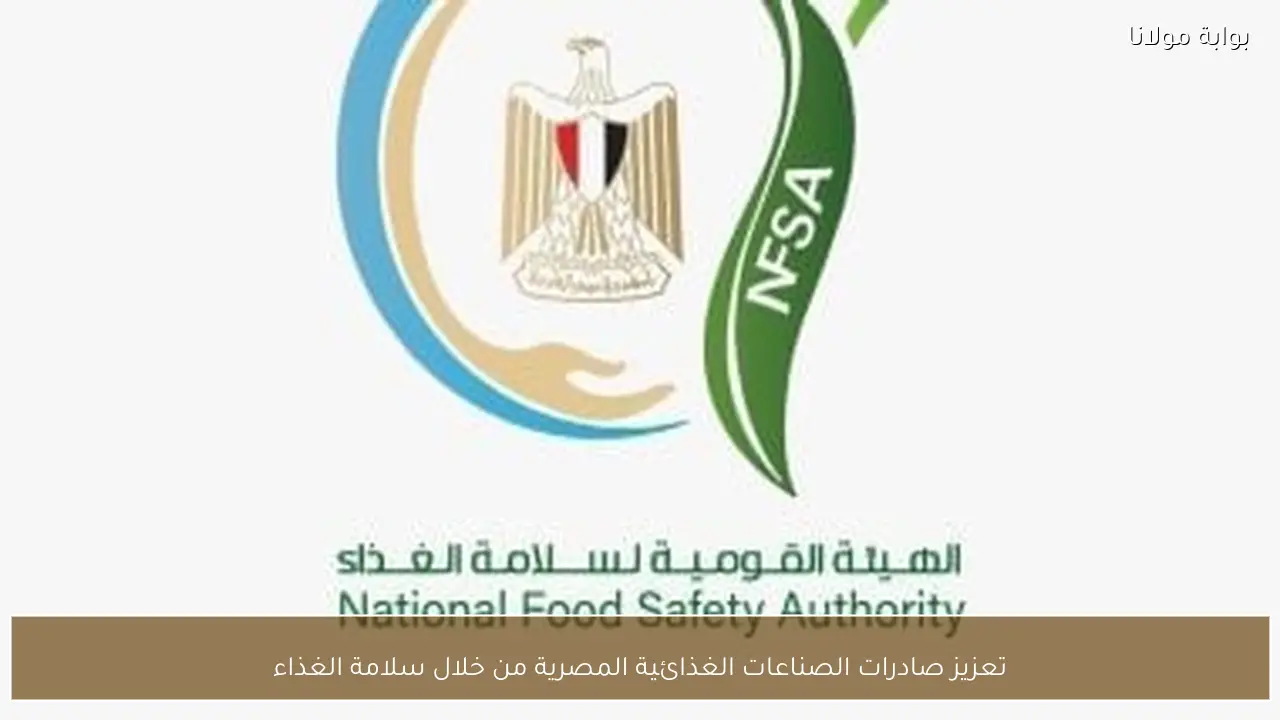 تعزيز صادرات الصناعات الغذائية المصرية من خلال سلامة الغذاء