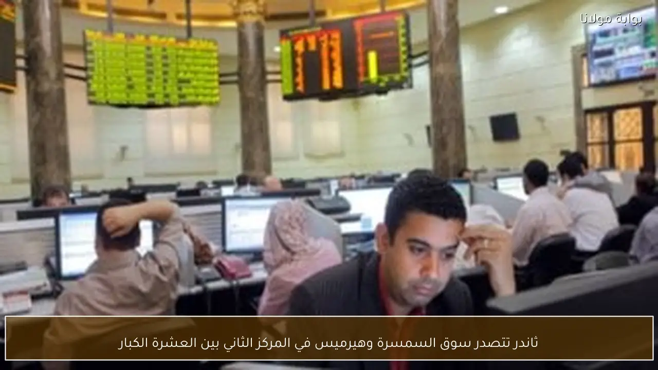 ثاندر تتصدر سوق السمسرة وهيرميس في المركز الثاني بين العشرة الكبار