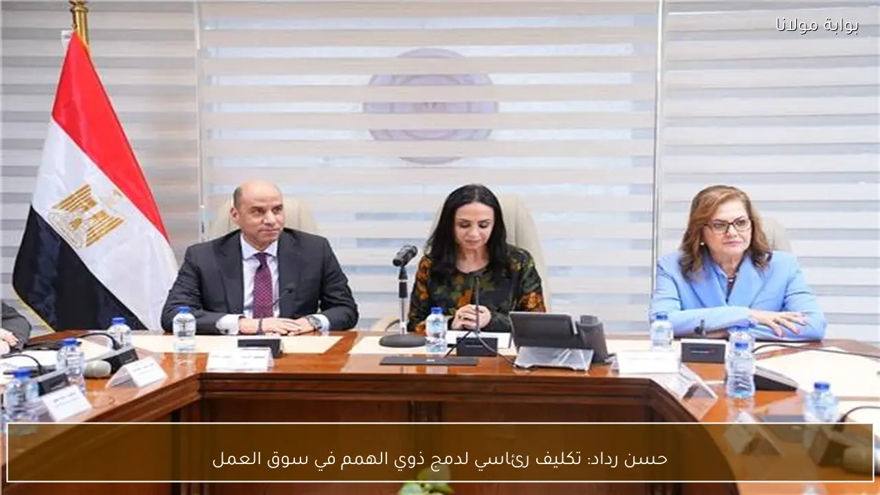 حسن رداد: تكليف رئاسي لدمج ذوي الهمم في سوق العمل