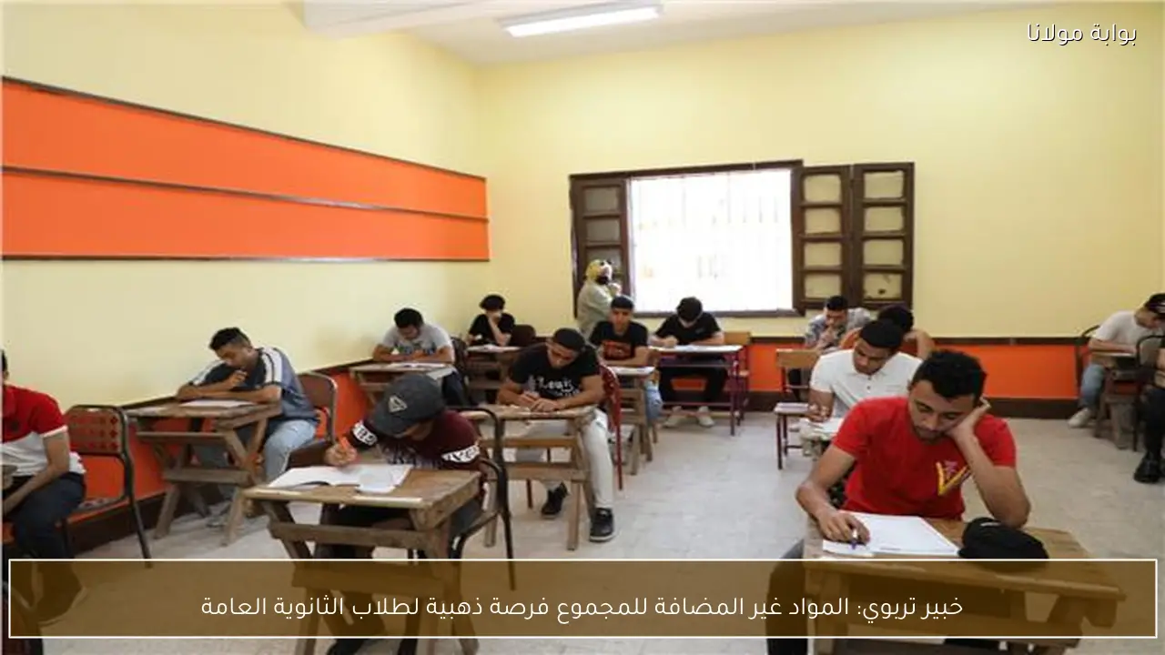 خبير تربوي: المواد غير المضافة للمجموع فرصة ذهبية لطلاب الثانوية العامة