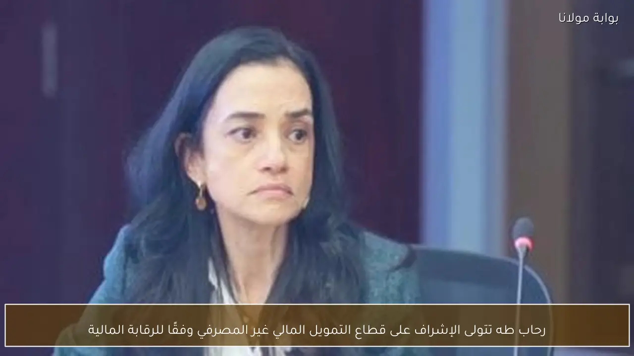 رحاب طه تتولى الإشراف على قطاع التمويل المالي غير المصرفي وفقًا للرقابة المالية
