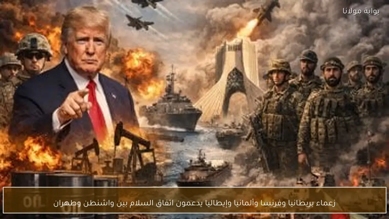زعماء بريطانيا وفرنسا وألمانيا وإيطاليا يدعمون اتفاق السلام بين واشنطن وطهران