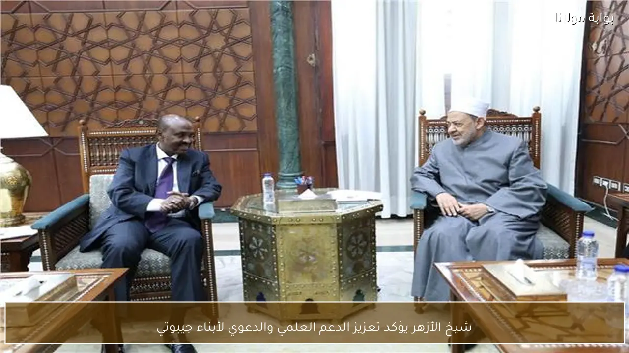 شيخ الأزهر يؤكد تعزيز الدعم العلمي والدعوي لأبناء جيبوتي