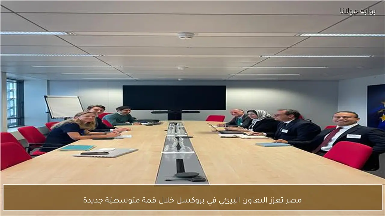 مصر تعزز التعاون البيئي في بروكسل خلال قمة متوسطيّة جديدة