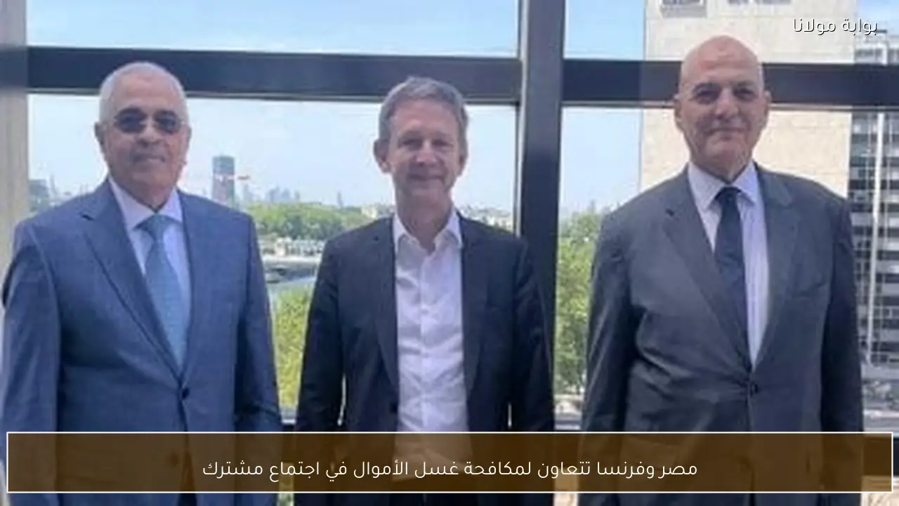 مصر وفرنسا تتعاون لمكافحة غسل الأموال في اجتماع مشترك