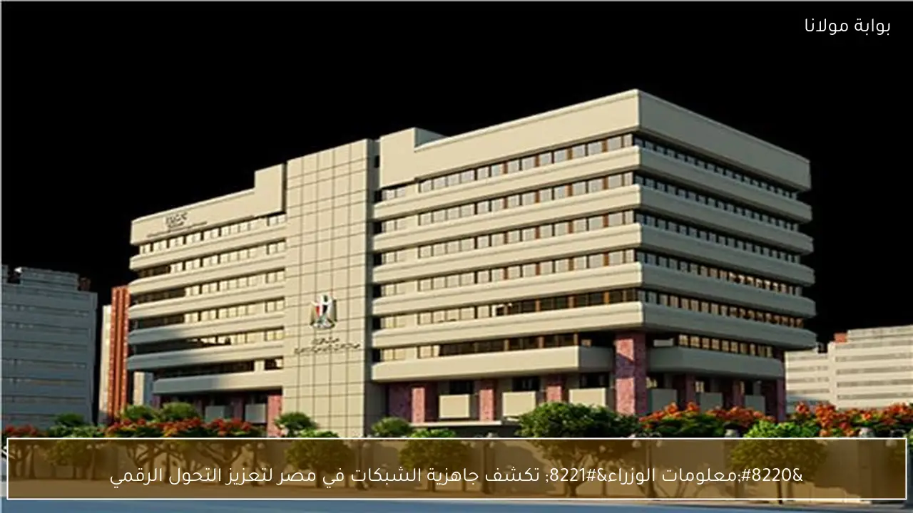 “معلومات الوزراء” تكشف جاهزية الشبكات في مصر لتعزيز التحول الرقمي
