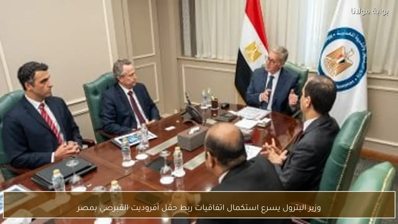 وزير البترول يسرع استكمال اتفاقيات ربط حقل أفروديت القبرصي بمصر