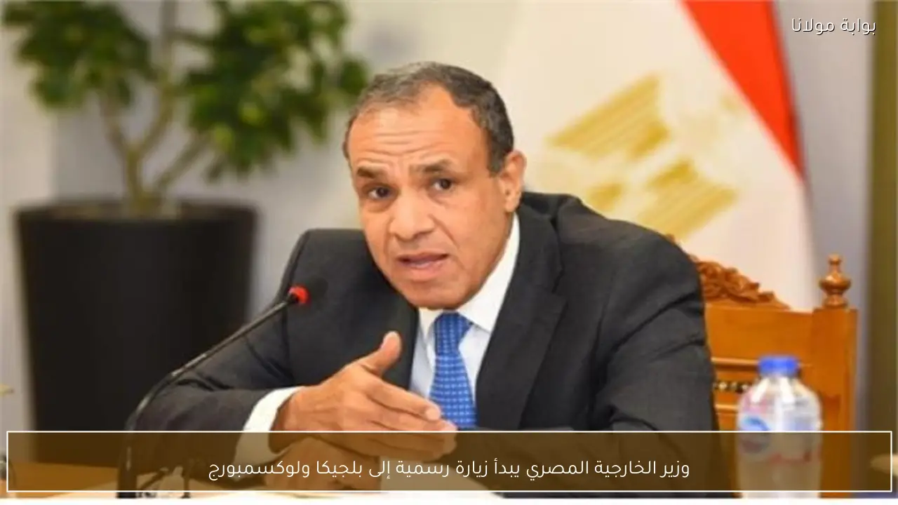 وزير الخارجية المصري يبدأ زيارة رسمية إلى بلجيكا ولوكسمبورج
