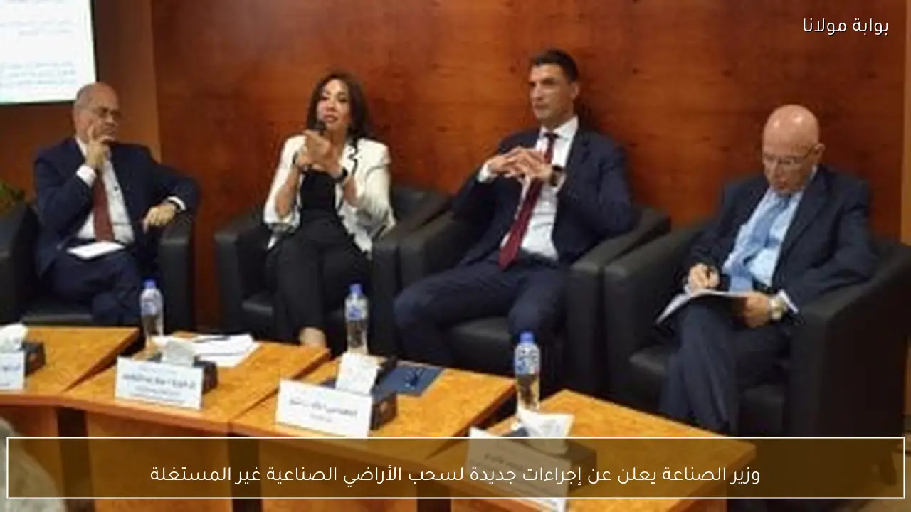 وزير الصناعة يعلن عن إجراءات جديدة لسحب الأراضي الصناعية غير المستغلة
