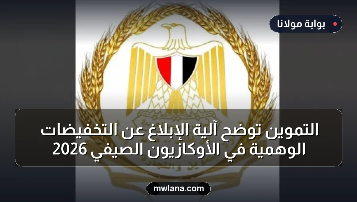 التموين توضح آلية الإبلاغ عن التخفيضات الوهمية في الأوكازيون الصيفي 2026