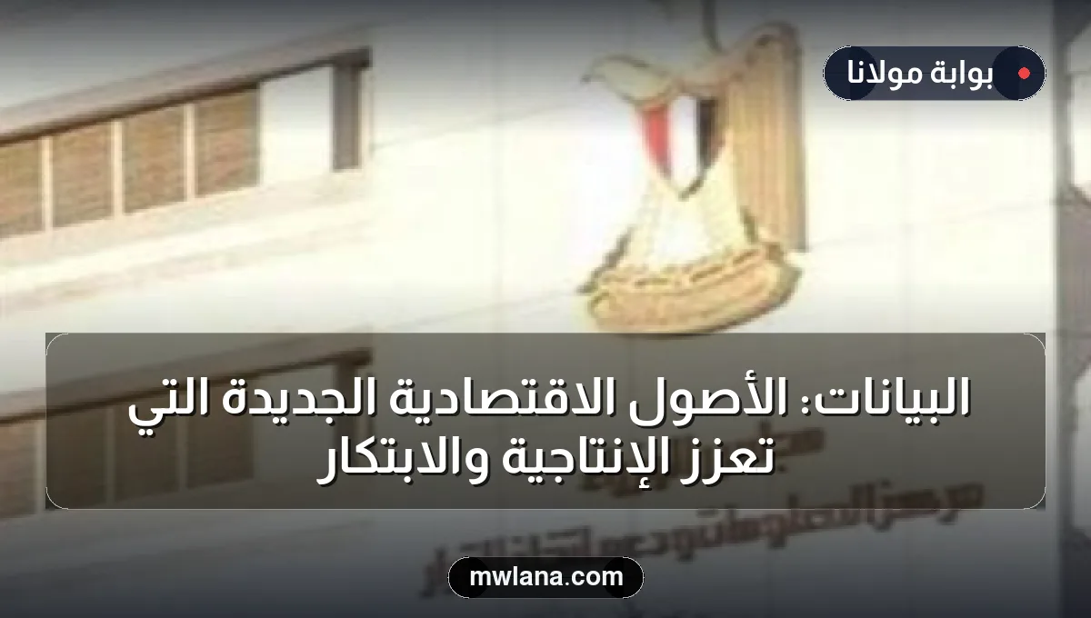 البيانات: الأصول الاقتصادية الجديدة التي تعزز الإنتاجية والابتكار