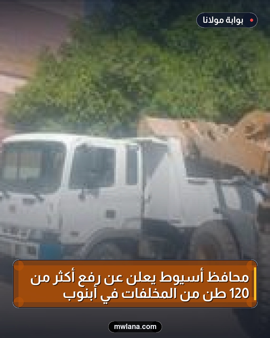 محافظ أسيوط يعلن عن رفع أكثر من 120 طن من المخلفات في أبنوب