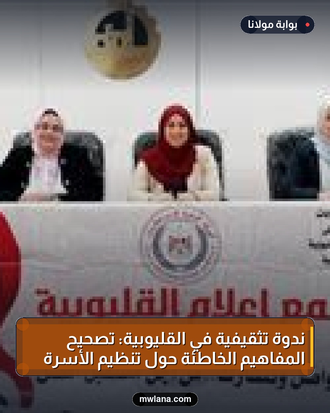 ندوة تثقيفية في القليوبية: تصحيح المفاهيم الخاطئة حول تنظيم الأسرة