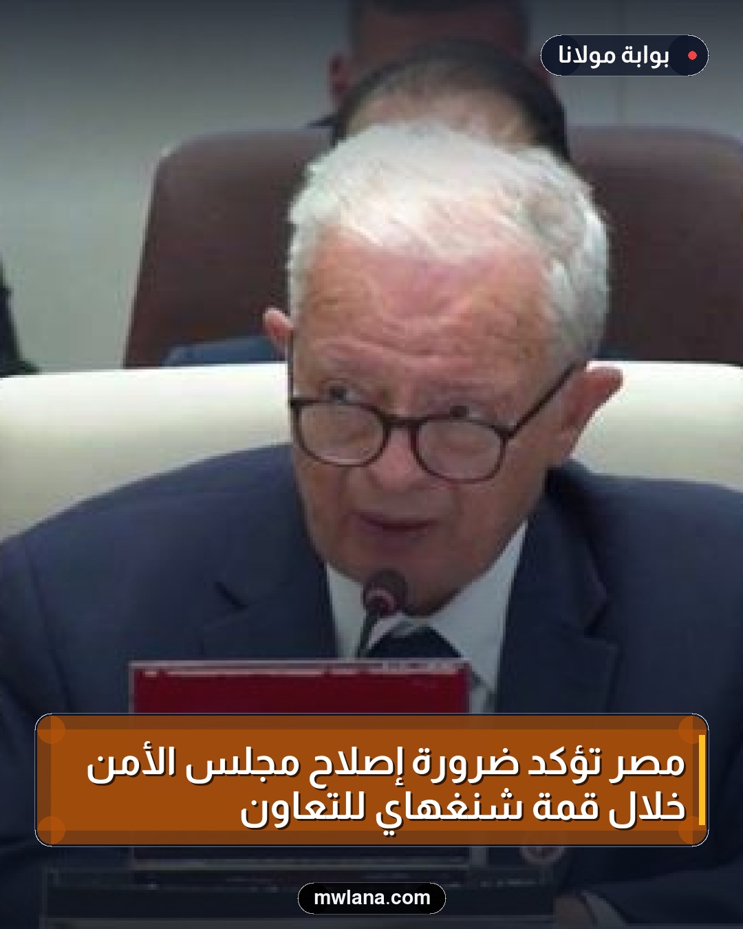 مصر تؤكد ضرورة إصلاح مجلس الأمن خلال قمة شنغهاي للتعاون