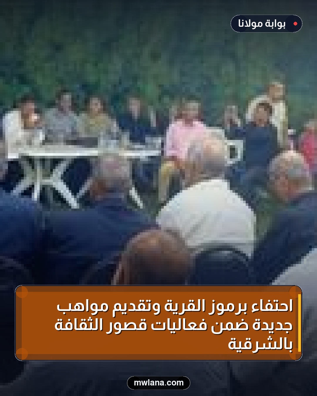 احتفاء برموز القرية وتقديم مواهب جديدة ضمن فعاليات قصور الثقافة بالشرقية