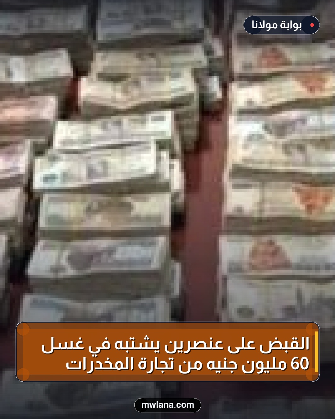 القبض على عنصرين يشتبه في غسل 60 مليون جنيه من تجارة المخدرات