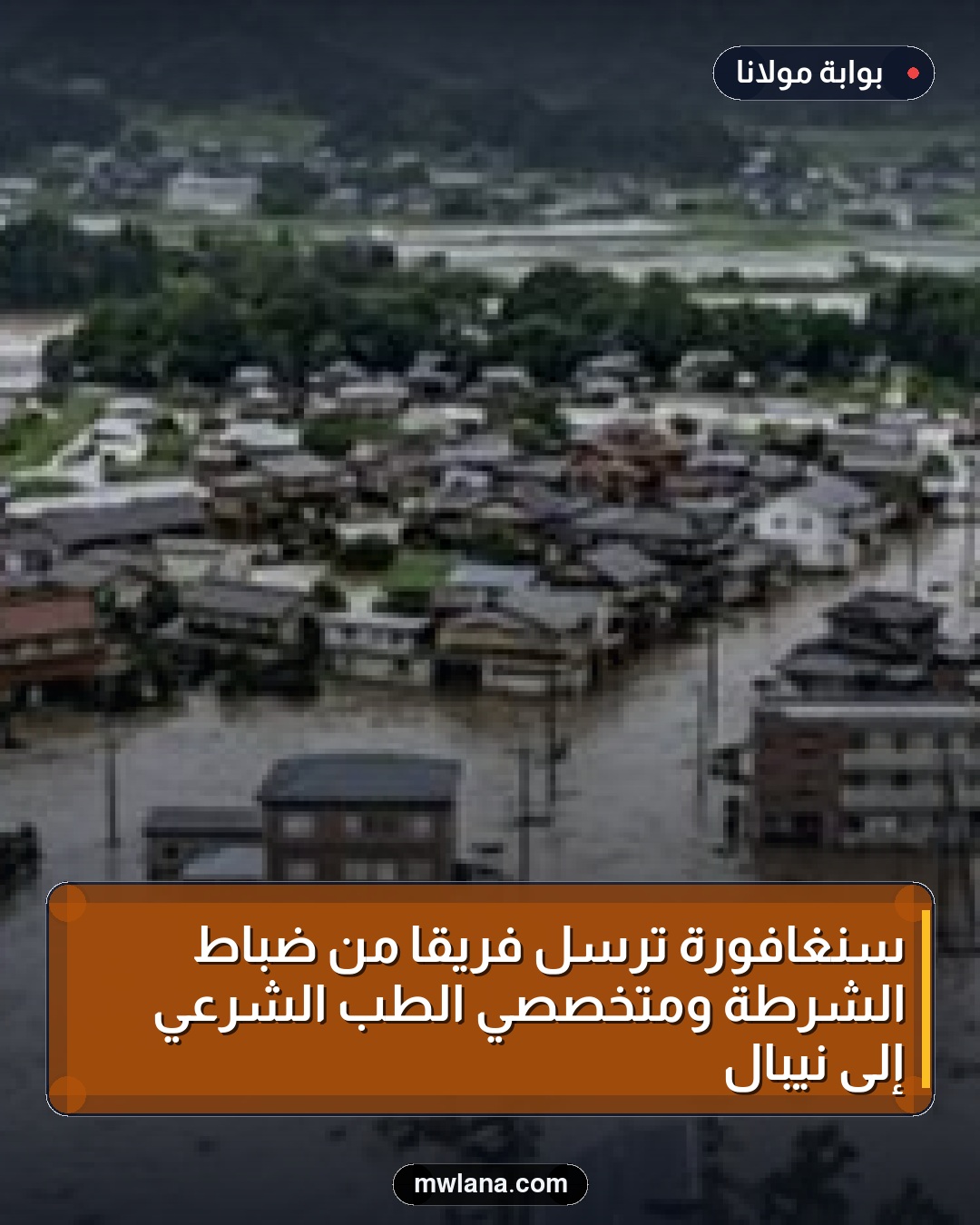 سنغافورة ترسل فريقاً من ضباط الشرطة ومتخصصي الطب الشرعي إلى نيبال